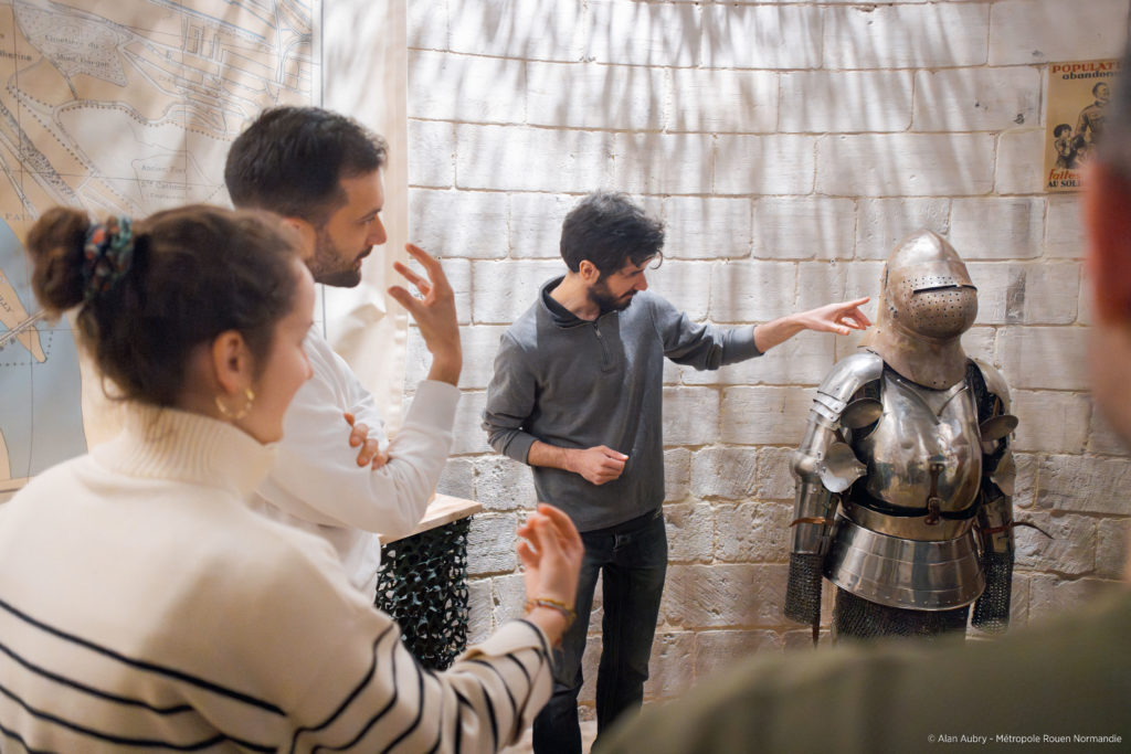 Visite guidée les secrets du donjon de rouen